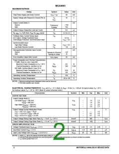 浏览型号MC44603P的Datasheet PDF文件第2页