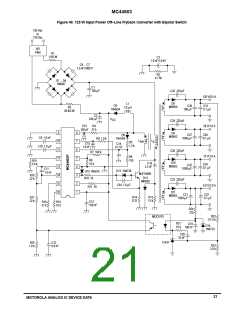 浏览型号MC44603P的Datasheet PDF文件第21页