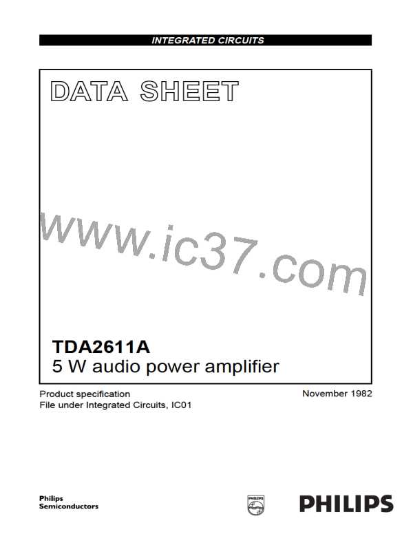 TDA2611A图片预览