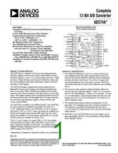 浏览型号AD574AJN的Datasheet PDF文件第1页