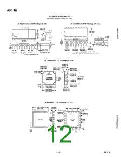 浏览型号AD574AJN的Datasheet PDF文件第12页