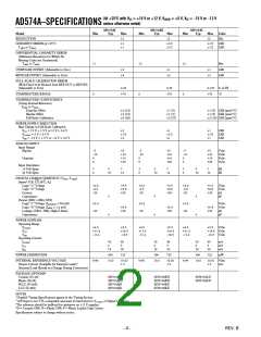 浏览型号AD574AJN的Datasheet PDF文件第2页