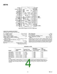 浏览型号AD574AJN的Datasheet PDF文件第4页