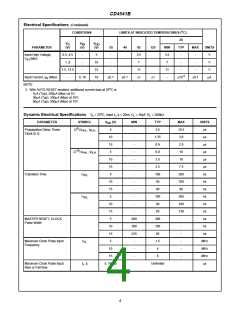 浏览型号CD4541BE的Datasheet PDF文件第4页