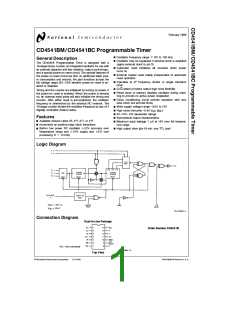 浏览型号CD4541的Datasheet PDF文件第1页