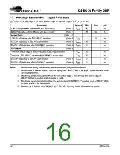 浏览型号CS49326的Datasheet PDF文件第16页