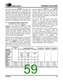 浏览型号CS49326的Datasheet PDF文件第59页
