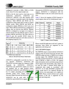 浏览型号CS49326的Datasheet PDF文件第71页