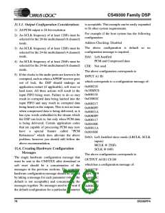 浏览型号CS49326的Datasheet PDF文件第78页