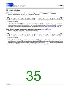 浏览型号CS5463-ISZ的Datasheet PDF文件第35页