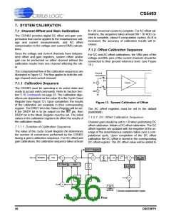 浏览型号CS5463-ISZ的Datasheet PDF文件第36页