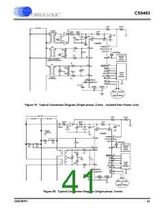 浏览型号CS5463-ISZ的Datasheet PDF文件第41页