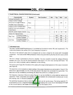 浏览型号DBL494的Datasheet PDF文件第4页