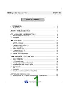 浏览型号DMC73C168的Datasheet PDF文件第1页