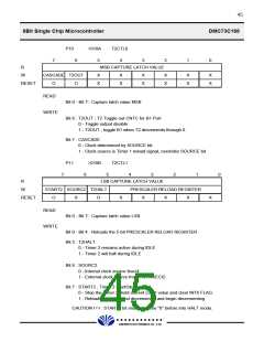 浏览型号DMC73C168的Datasheet PDF文件第45页