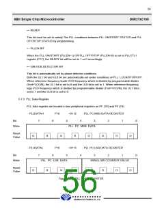 浏览型号DMC73C168的Datasheet PDF文件第56页