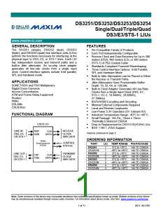 浏览型号DS3251的Datasheet PDF文件第1页