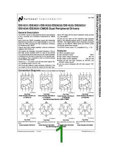 浏览型号DS3634N的Datasheet PDF文件第1页