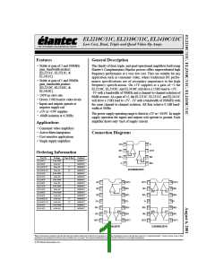 浏览型号EL2310CN的Datasheet PDF文件第1页