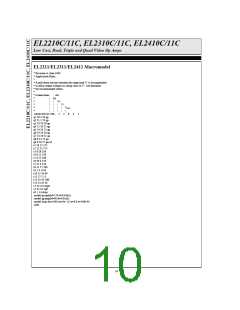 浏览型号EL2310CS的Datasheet PDF文件第10页