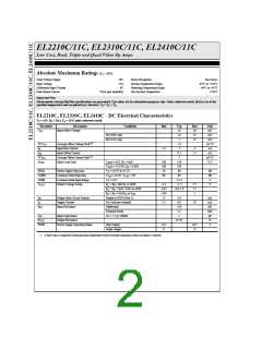 浏览型号EL2310CN的Datasheet PDF文件第2页