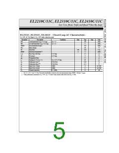 浏览型号EL2310CS的Datasheet PDF文件第5页