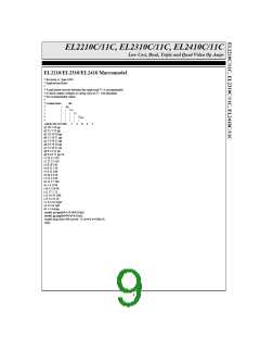 浏览型号EL2310CS的Datasheet PDF文件第9页