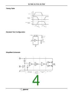 浏览型号EL7212CSZ-T7的Datasheet PDF文件第4页