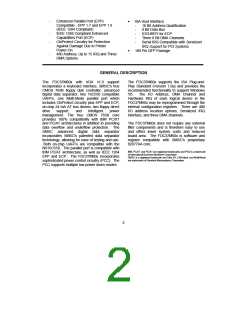 浏览型号FDC37M607的Datasheet PDF文件第2页