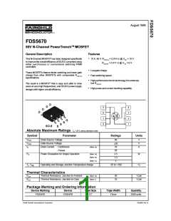 浏览型号FDS5670的Datasheet PDF文件第1页