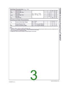 浏览型号FDS8880的Datasheet PDF文件第3页