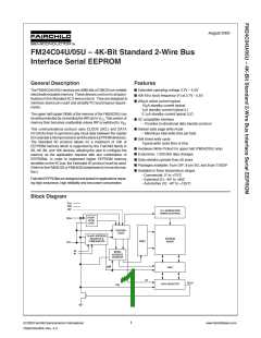 浏览型号FM24C02的Datasheet PDF文件第1页