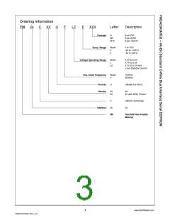 浏览型号FM24C02的Datasheet PDF文件第3页