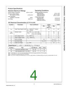 浏览型号FM24C02的Datasheet PDF文件第4页