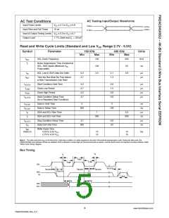 浏览型号FM24C02的Datasheet PDF文件第5页