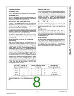 浏览型号FM24C02的Datasheet PDF文件第8页