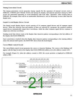 浏览型号HD44780的Datasheet PDF文件第21页