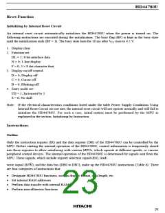 浏览型号HD44780的Datasheet PDF文件第23页