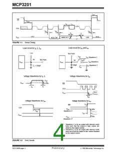浏览型号MCP3201的Datasheet PDF文件第4页