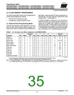 浏览型号SST89E54RD2-33-C-TQJ的Datasheet PDF文件第35页