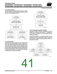 浏览型号SST89E54RD2-33-C-TQJ的Datasheet PDF文件第41页