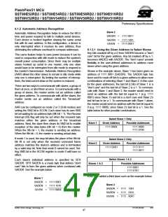 浏览型号SST89E54RD2-33-C-TQJ的Datasheet PDF文件第47页