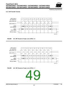 浏览型号SST89E54RD2-33-C-TQJ的Datasheet PDF文件第49页