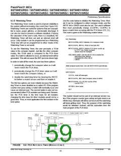 浏览型号SST89E54RD2-33-C-TQJ的Datasheet PDF文件第59页