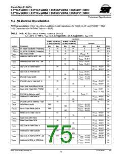 浏览型号SST89E54RD2-33-C-TQJ的Datasheet PDF文件第75页
