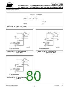 浏览型号SST89E54RD2-33-C-TQJ的Datasheet PDF文件第80页