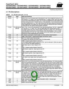 浏览型号SST89E54RD2-33-C-TQJ的Datasheet PDF文件第9页