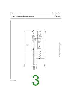 浏览型号TDA1308的Datasheet PDF文件第3页