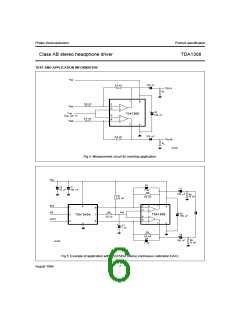 浏览型号TDA1308的Datasheet PDF文件第6页