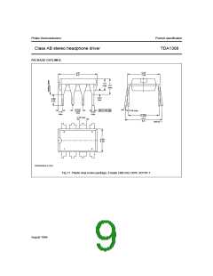 浏览型号TDA1308的Datasheet PDF文件第9页